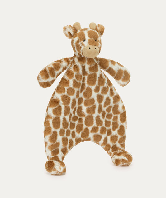 Bashful Giraffe Comforter - Tan - Toys & Games > Stuffed Animals & Cuddly Toys - The Present King