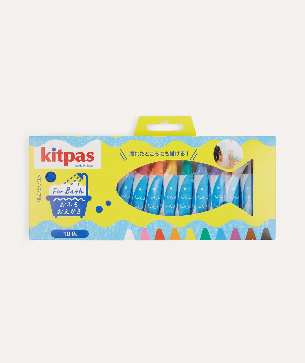 Bath Crayons 10 Colours - Multi - Toys & Games - The Present King