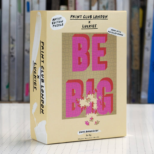 Be Big Puzzle 500 Pieces, Gold/Pink - Toys & Games - The Present King