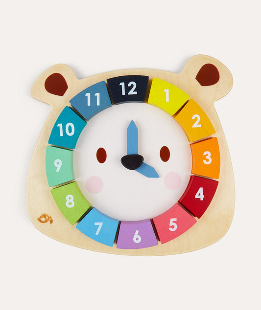 Bear Colours Clock - Multi - Toys & Games - The Present King