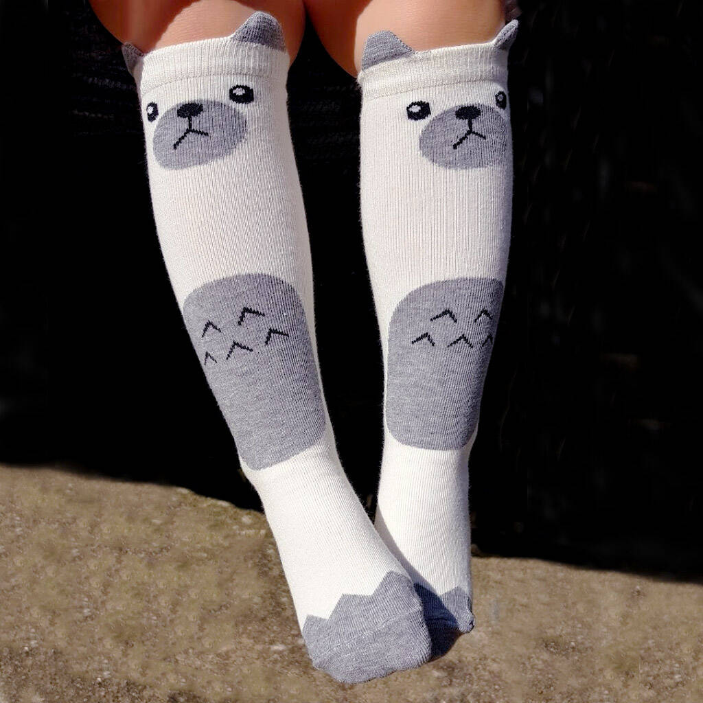 Bear Knee Socks - Clothing & Accessories - The Present King