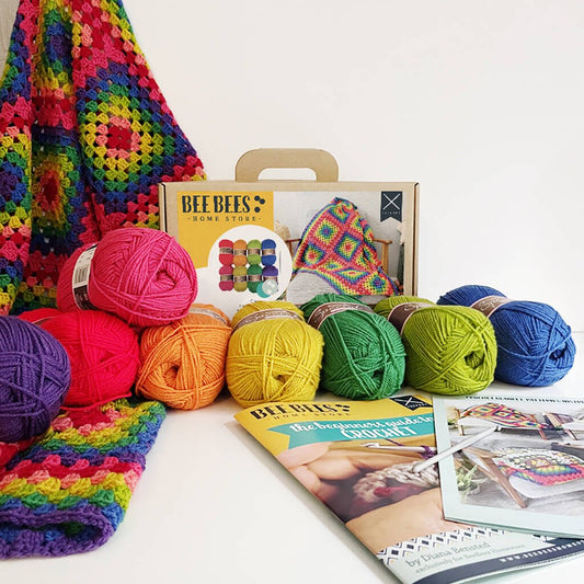 Beebees Homestore Diy Crochet Your Own Blanket Kit - Toys & Games - The Present King