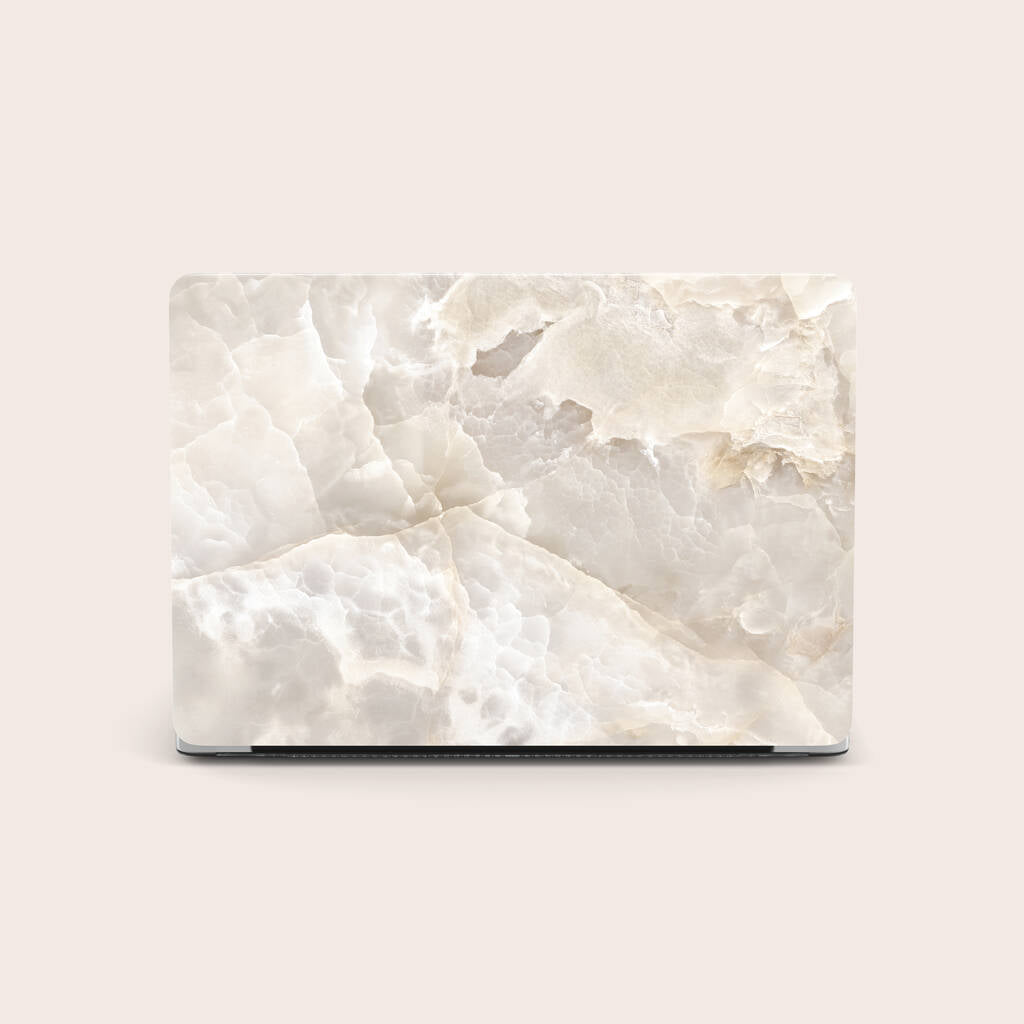 Beige Marble Hard Case For Mac Book And Mac Book Pro, Beige - Electronics - The Present King