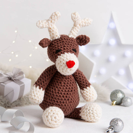 Belle Reindeer Crochet Amigurmi Kit - Toys & Games - The Present King