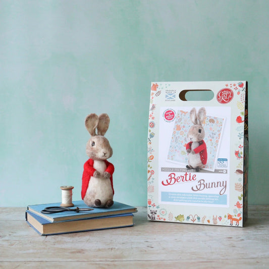 Bertie Bunny Needle Felting Craft Kit - Toys & Games - The Present King