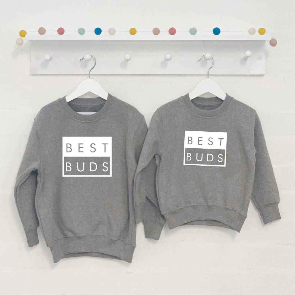 Best Buds Kids Sweatshirt Set, Multiple Choices Available - Clothing & Accessories - The Present King