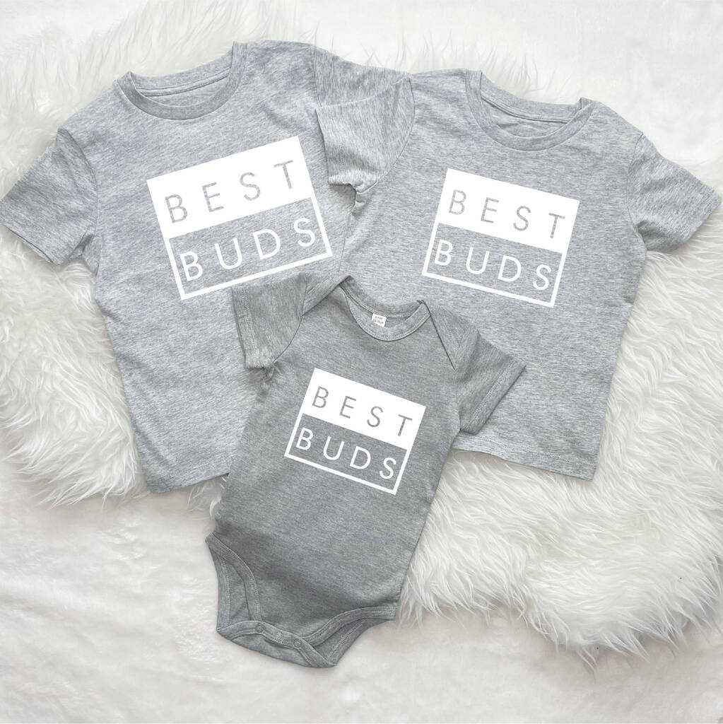 Best Buds Matching Three T Shirt Set, Multiple Choices Available - Clothing & Accessories - The Present King