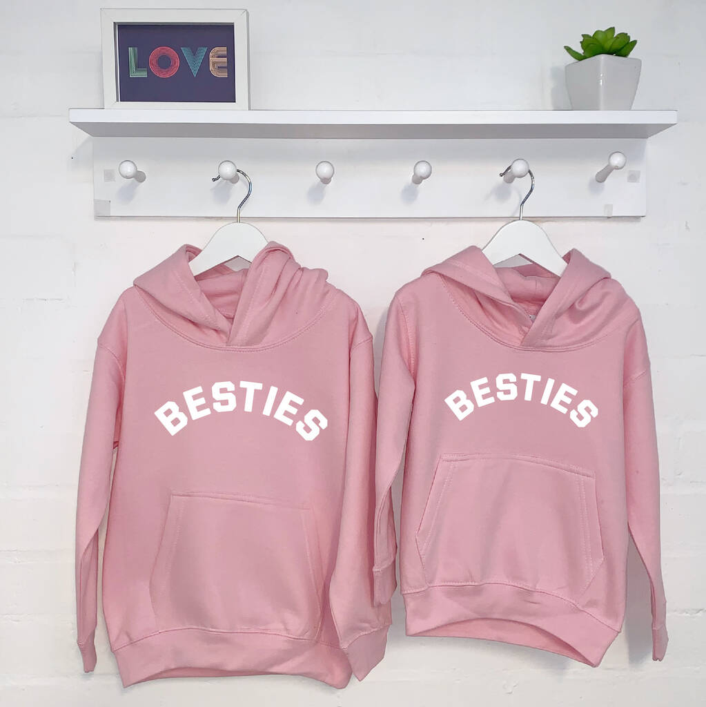 Besties Hoodies Sibling Set, Multiple Choices Available - Clothing & Accessories - The Present King