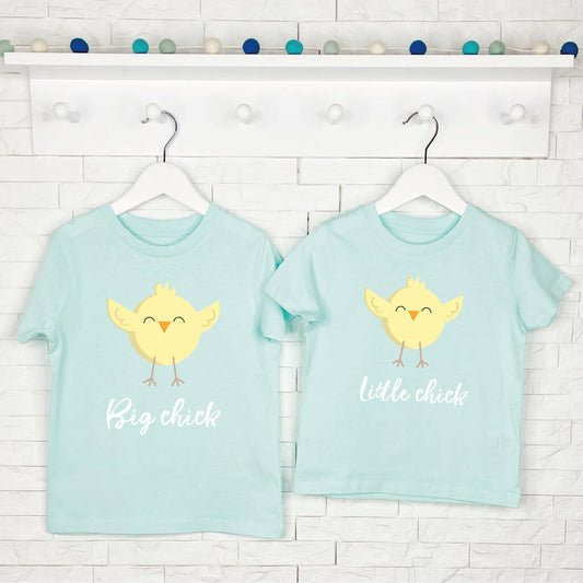 Big Chick Little Chick Easter T Shirt Set - Clothing & Accessories - The Present King