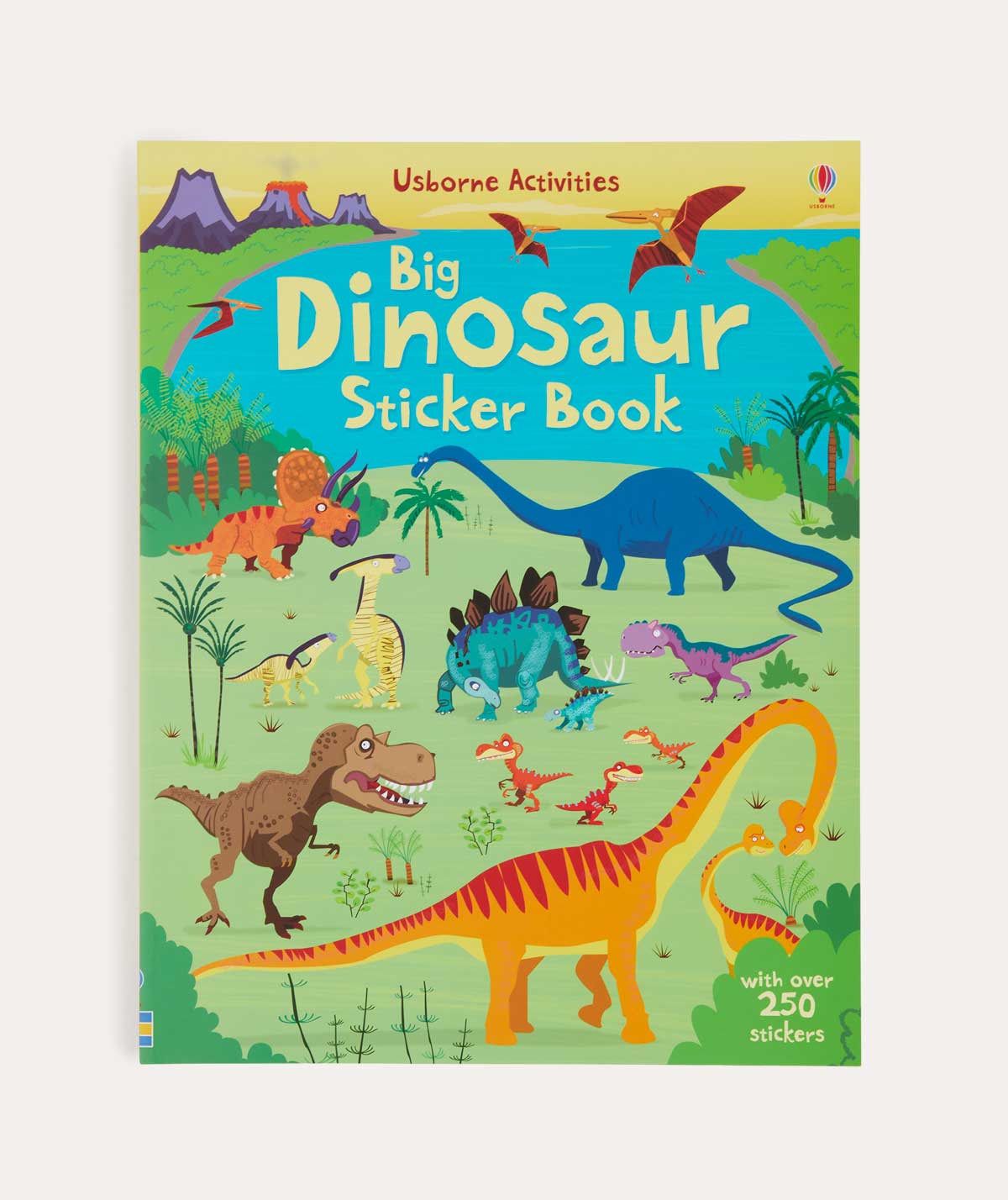 Big Dinosaur Sticker Book - Multi - Toys & Games - The Present King