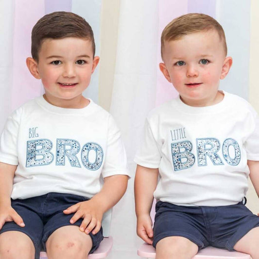 Big Sibling, Little Sibling Twinning Set, White - Clothing & Accessories - The Present King