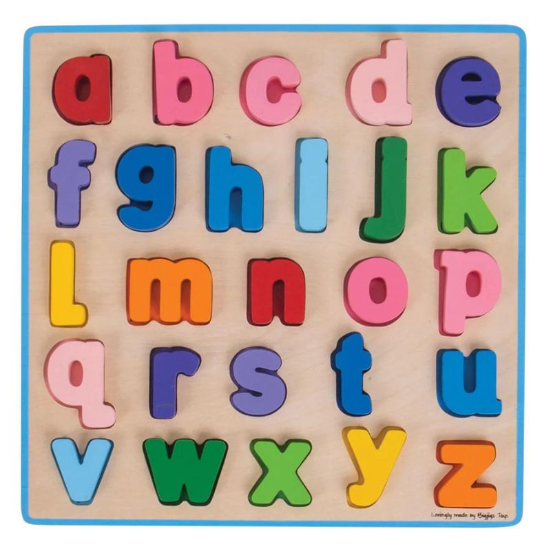 Bigjigs - Chunky Lowercase Alphabet Puzzle - Toys & Games - The Present King