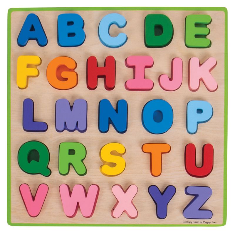 Bigjigs - Chunky Uppercase Alphabet Puzzle - Toys & Games - The Present King