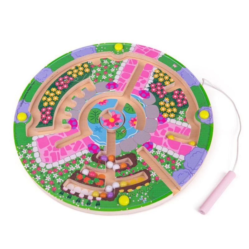 Bigjigs - Flower Garden Magnetic Maze - Toys & Games - The Present King