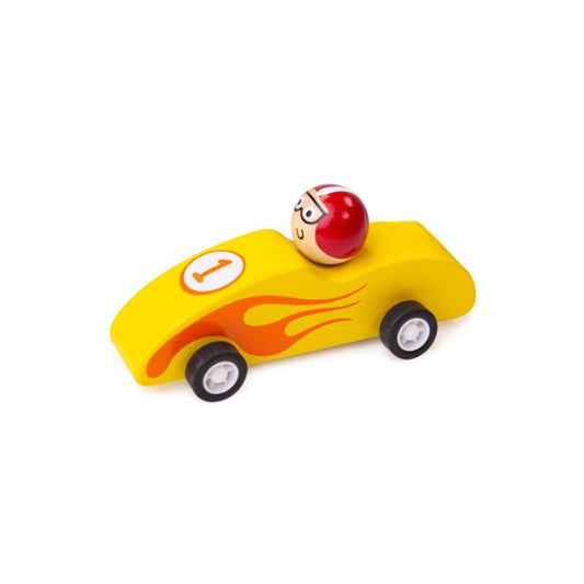 Bigjigs - Hot Rods Pull Back - Toys & Games - The Present King