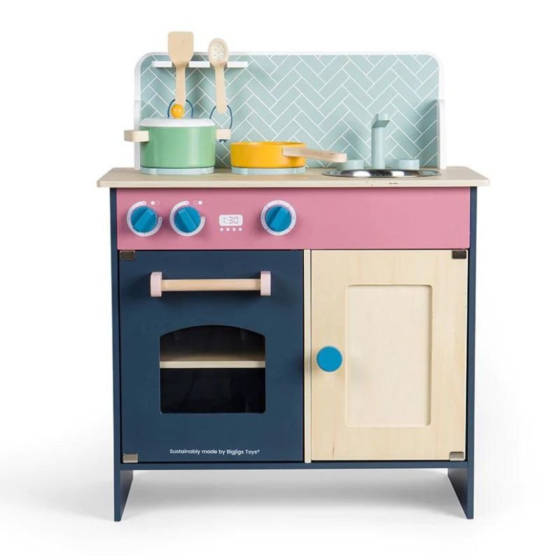 Bigjigs Simply Scandi Kitchen - Toys & Games - The Present King