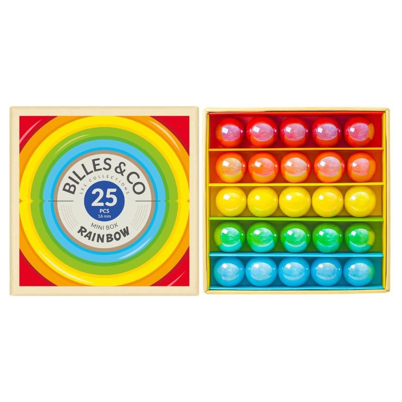 Billes & Co Marbles Rainbow Mini Box - Toys & Games - The Present King