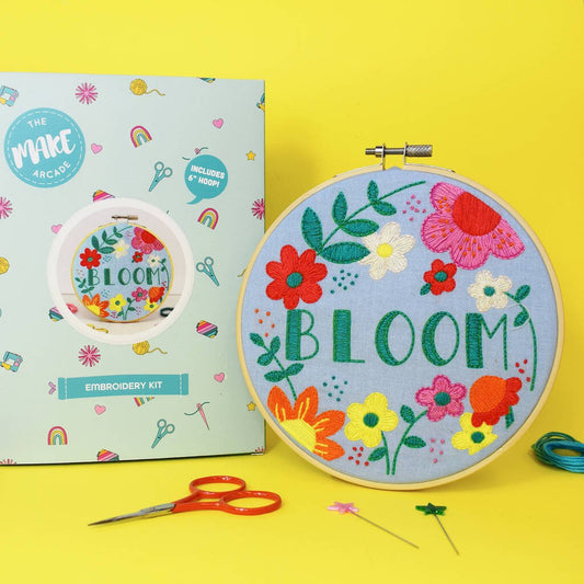 Bloom' Large Embroidery Craft Kit - Toys & Games - The Present King