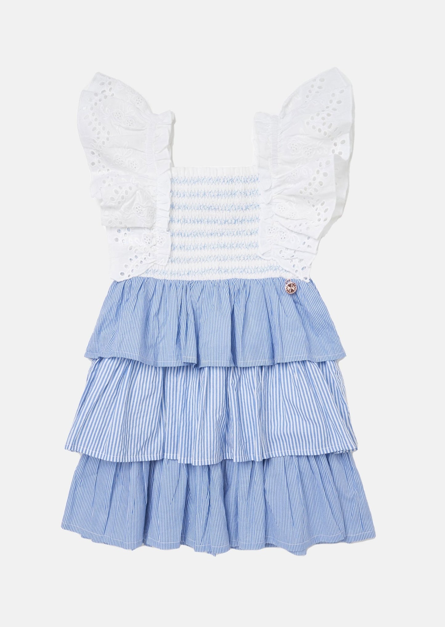 Blue And White Striped Sundress - Clothing & Accessories - The Present King