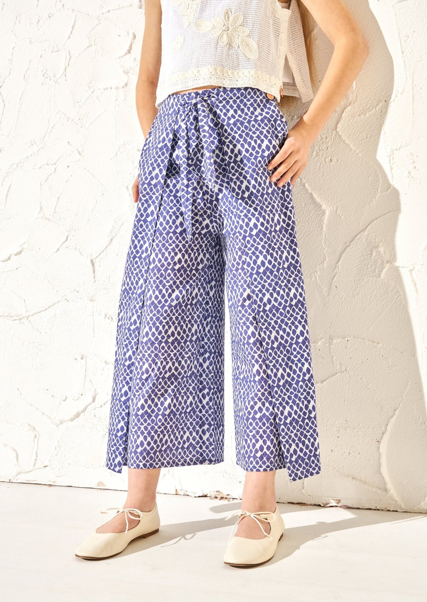 Blue Batik Trousers - Clothing & Accessories - The Present King