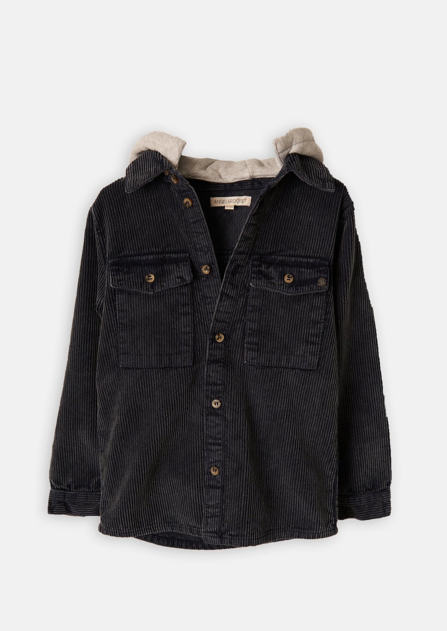 Blue Corduroy Overshirt - Clothing & Accessories - The Present King