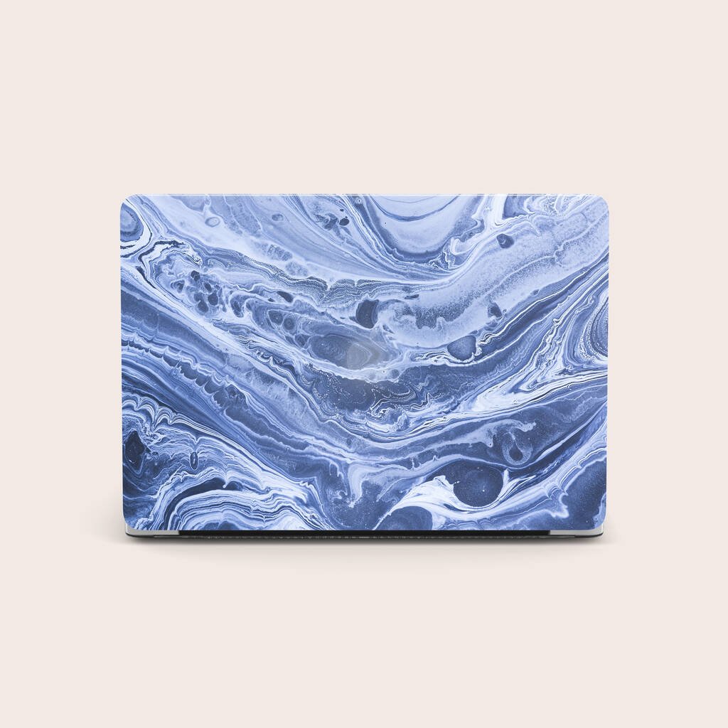 Blue Marble Hard Case For Mac Book, Blue - Electronics - The Present King