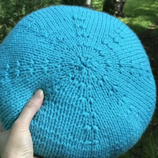 Blue Moon Chunky Cushion Knitting Pattern, Blue - Toys & Games - The Present King