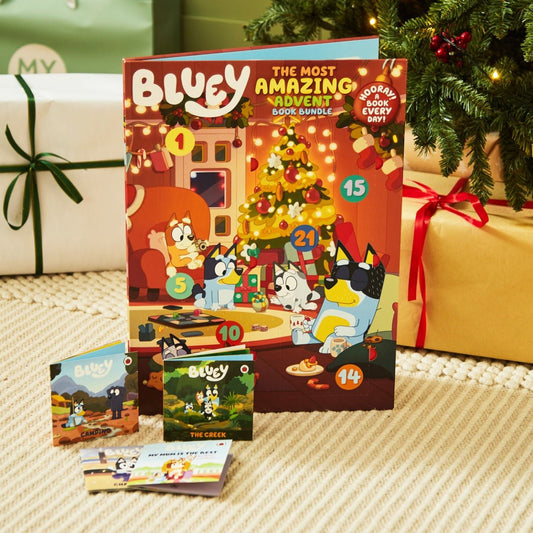 Bluey Awesome Book Bundle Advent Calendar - Toys & Games - The Present King