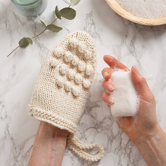 Bobble Shower Mitt Knitting Kit - Toys & Games - The Present King