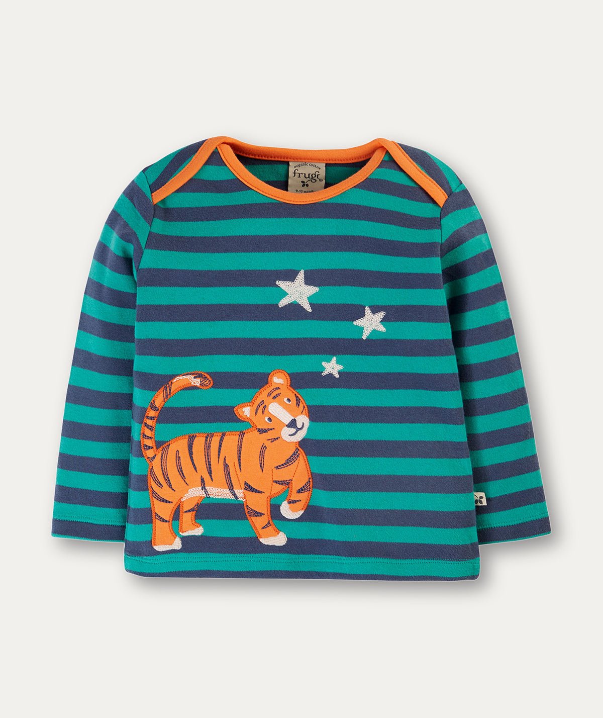 Bobby Applique Top - Iguana/Tiger - Clothing & Accessories > Clothing > Tops > Baby & Toddler Tops - The Present King