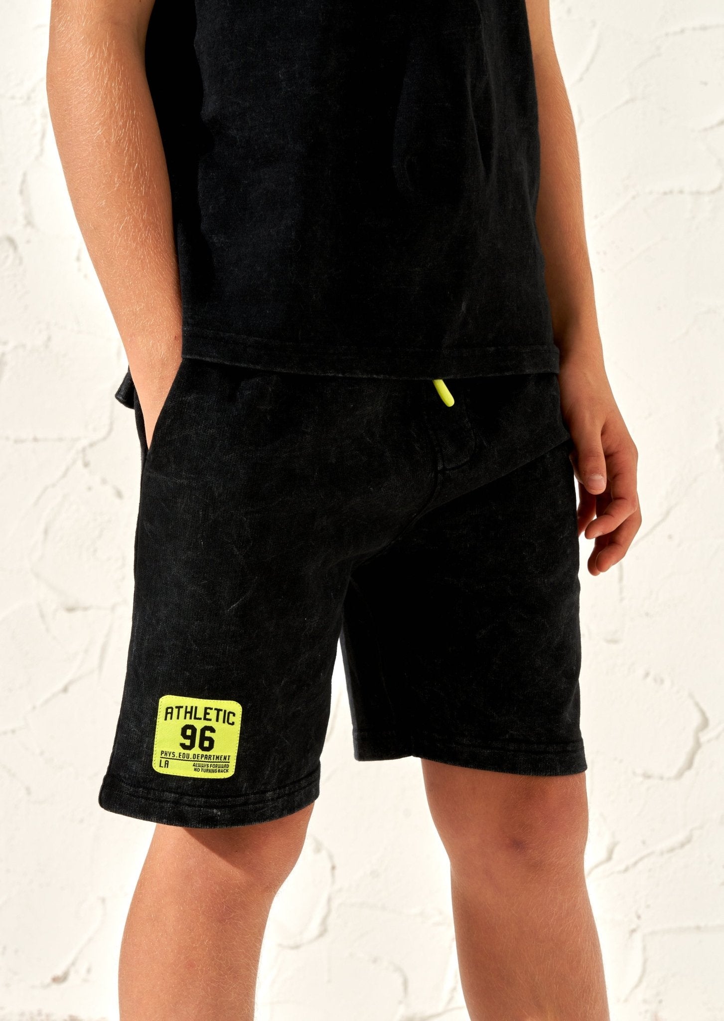 Boys Black Jersey Shorts - Clothing & Accessories - The Present King