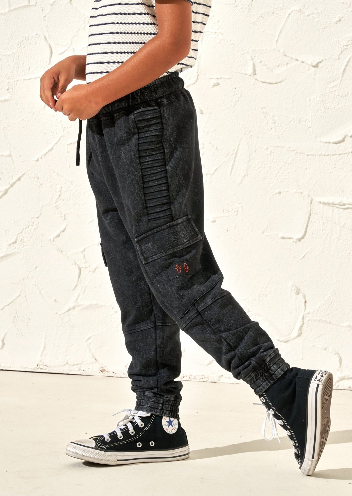 Boys Black Joggers - Clothing & Accessories - The Present King