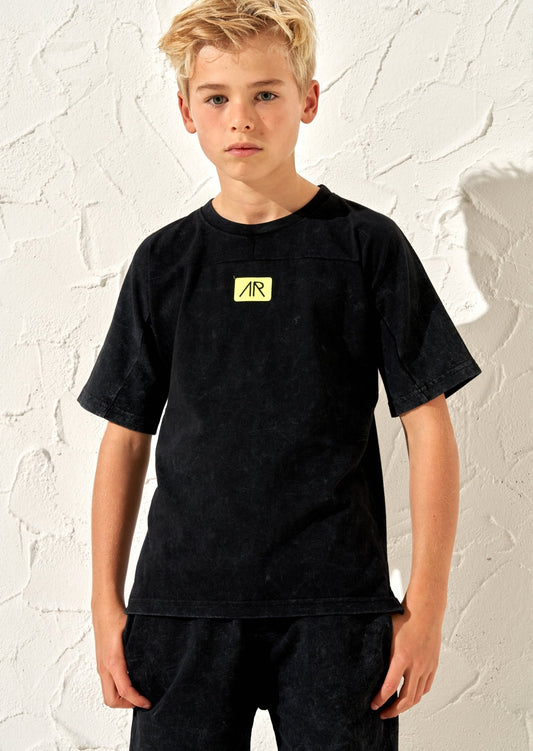 Boys Black Tee - Clothing & Accessories - The Present King