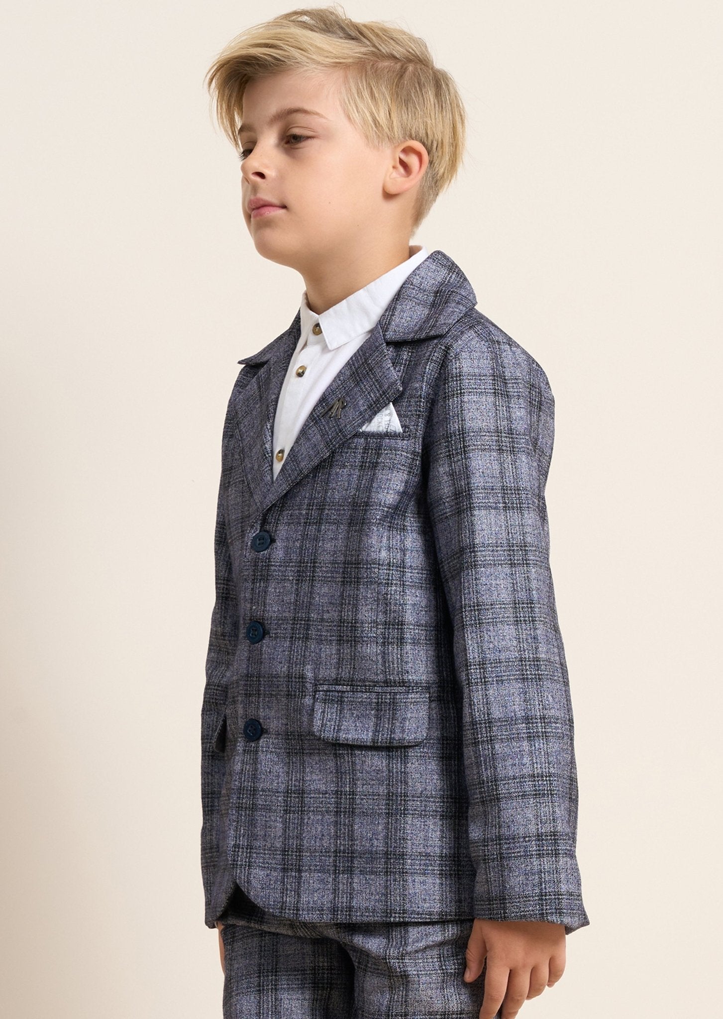 Boys Blue Blazer - Clothing & Accessories - The Present King