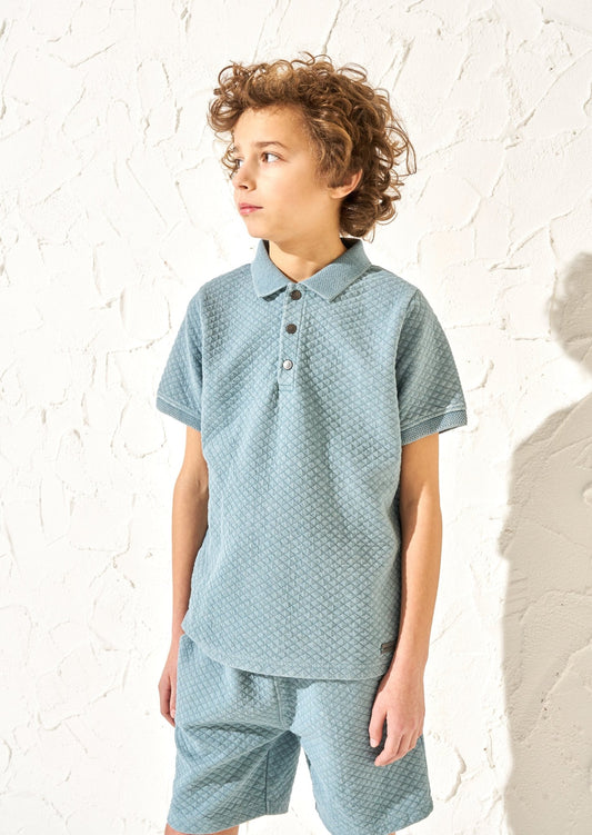 Boys Blue Polo - Clothing & Accessories - The Present King