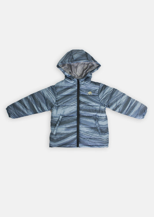 Boys Blue Puffer Jacket - Clothing & Accessories - The Present King