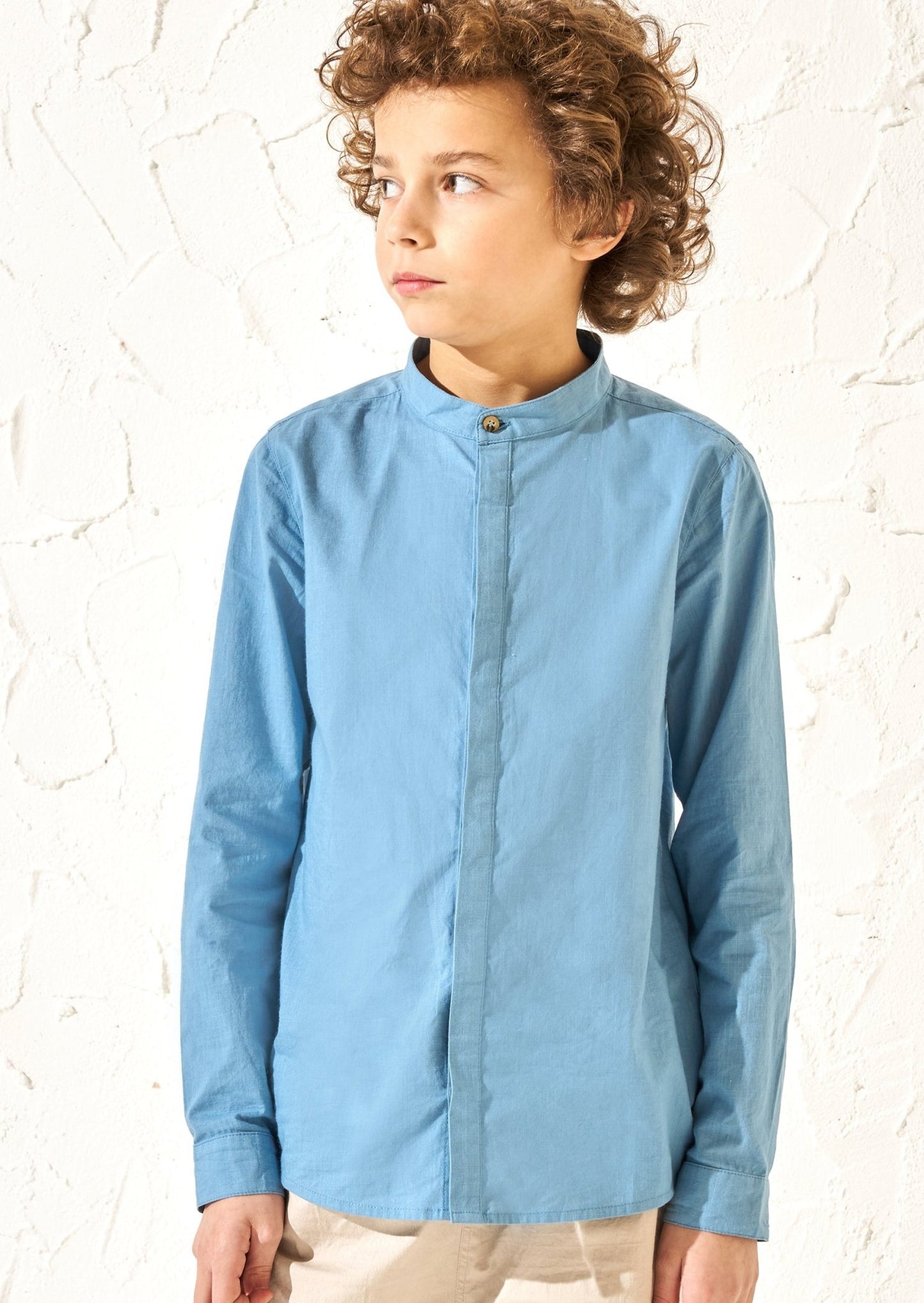 Boys Blue Shirt - Clothing & Accessories - The Present King