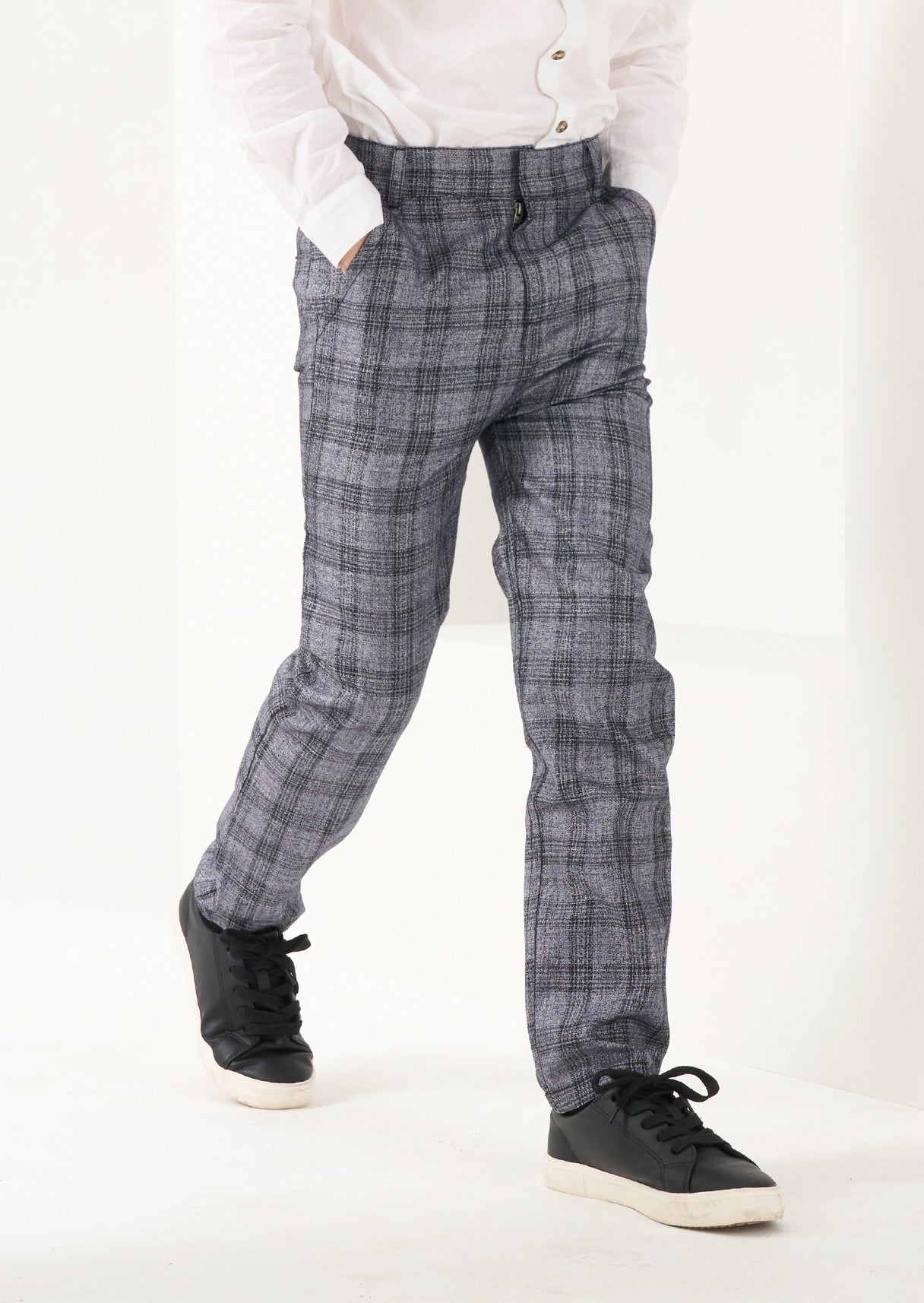 Boys Blue Smart Trousers - Clothing & Accessories > Clothing > Trousers & Jeans - The Present King