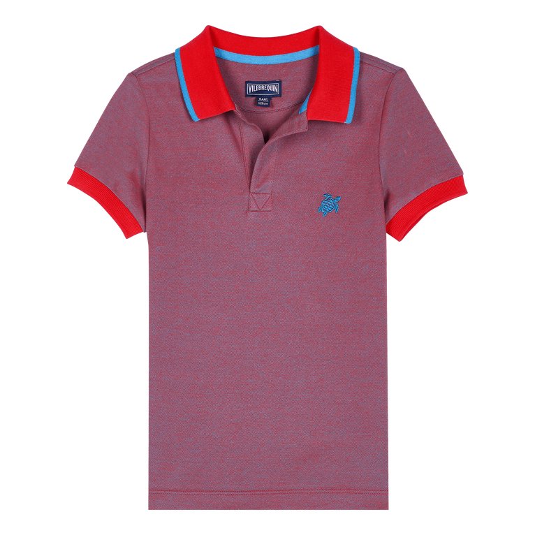 Boys Cotton Changing Color Pique Polo Shirt Solid - Clothing & Accessories - The Present King