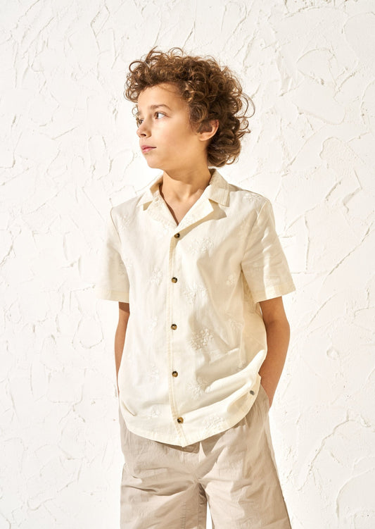 Boys Floral Shirt - Clothing & Accessories - The Present King