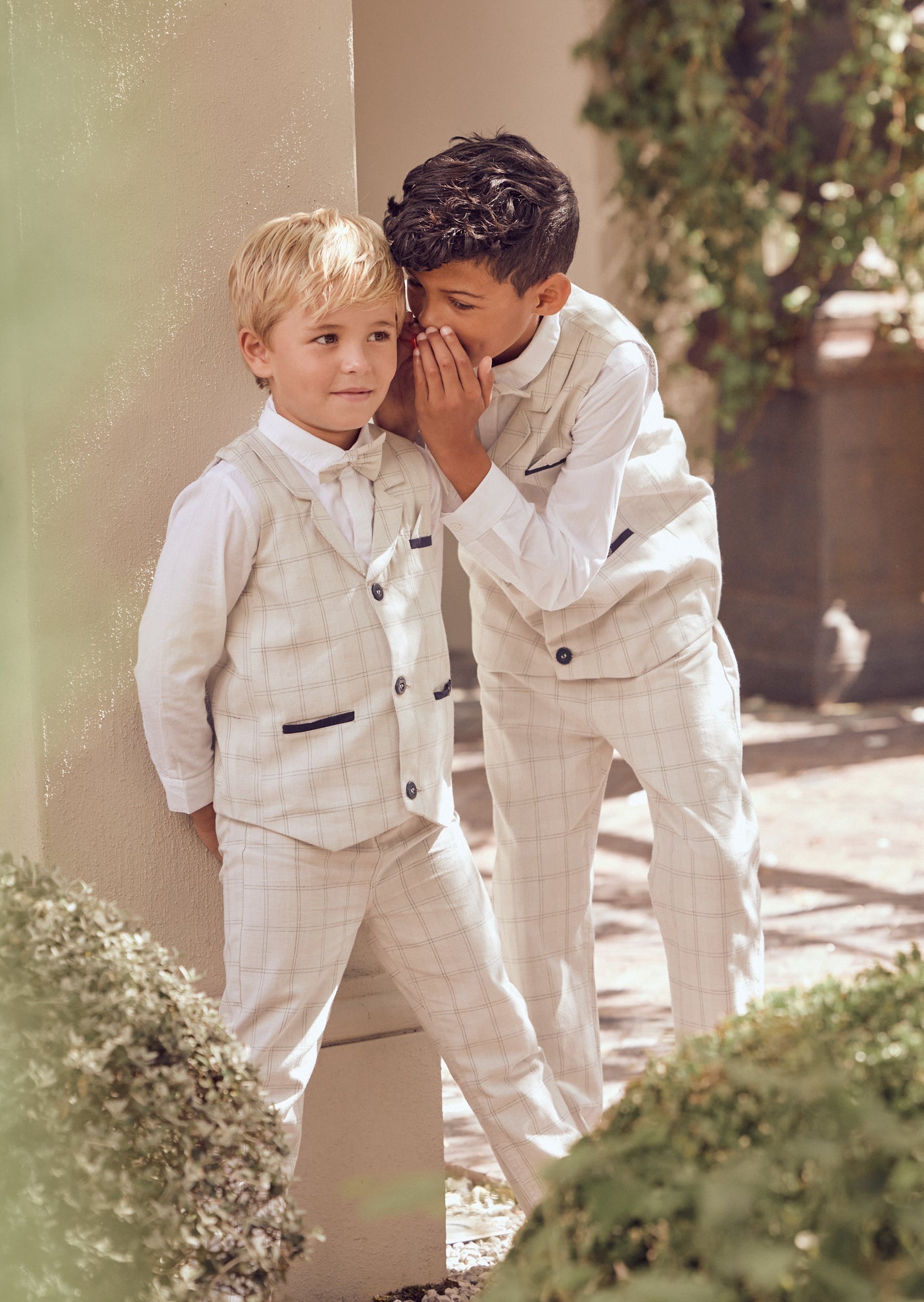 Boys Grey 3 Piece Suit - Clothing & Accessories - The Present King