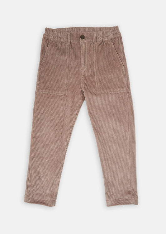 Boys Grey Cord Trousers - Clothing & Accessories > Clothing > Baby & Toddler Clothing > Baby & Toddler Bottoms - The Present King