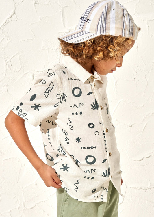 Boys Holiday Shirt - Clothing & Accessories - The Present King