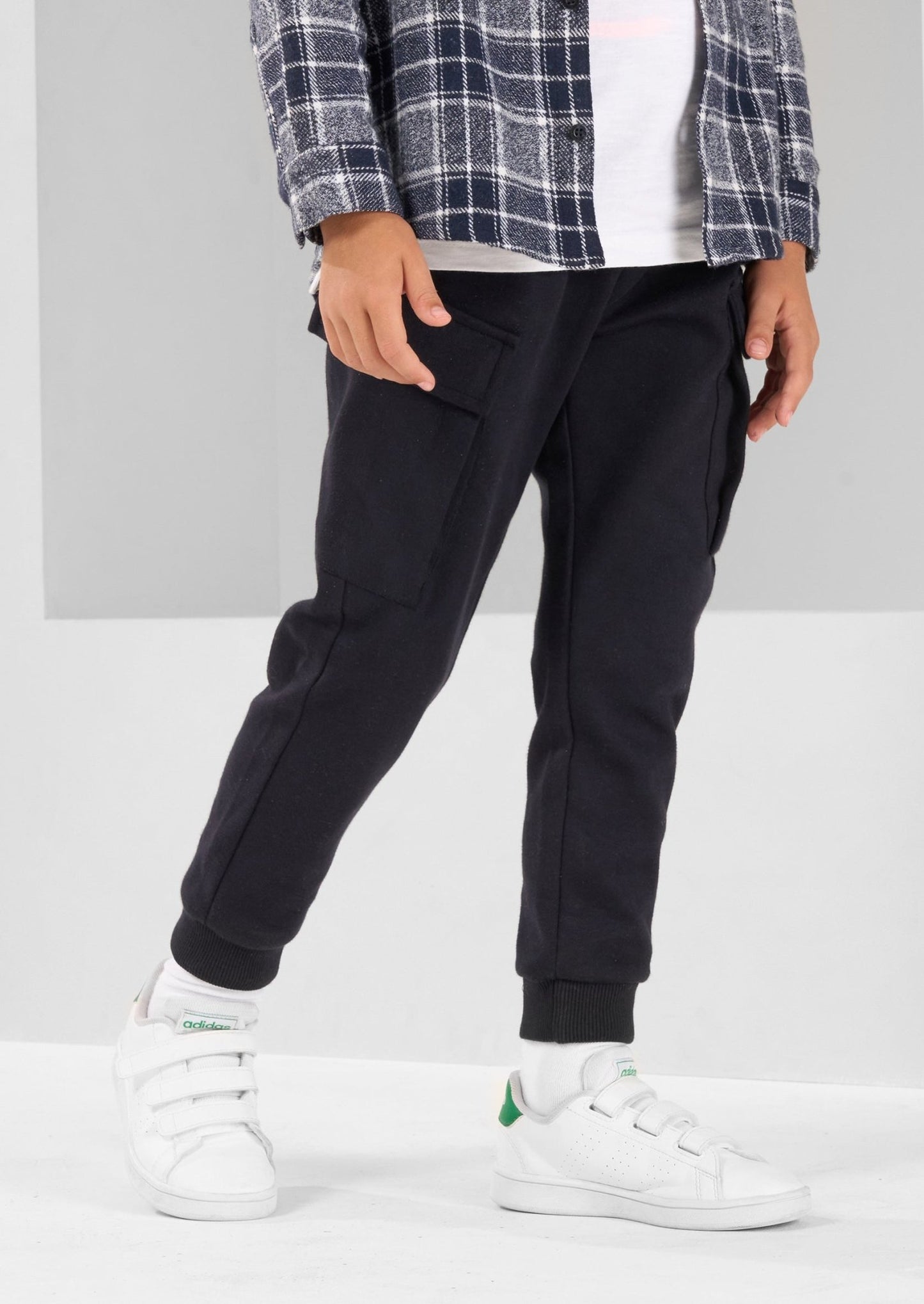 Boys Navy Cargo Trousers - Clothing & Accessories > Clothing > Trousers & Jeans - The Present King