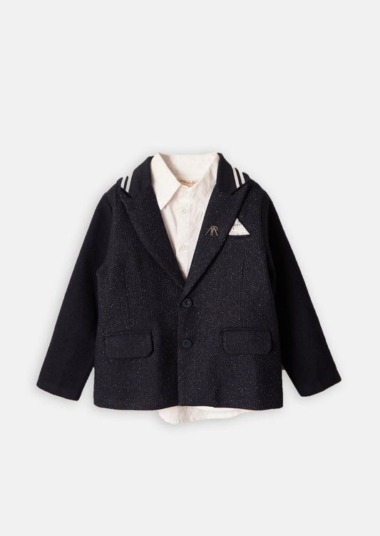 Boys Navy Jacket - Clothing & Accessories - The Present King