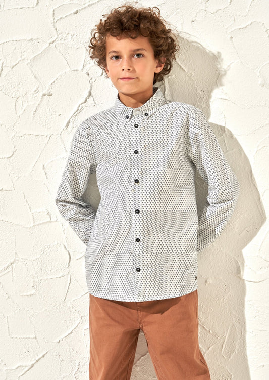 Boys Patterned Shirt - Clothing & Accessories - The Present King