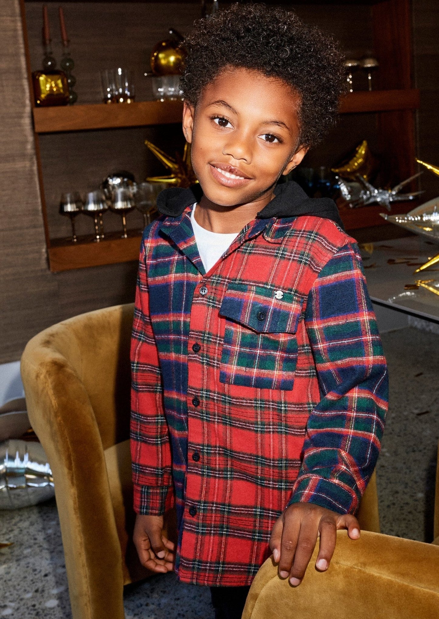 Boys Red Check Shirt - Clothing & Accessories - The Present King