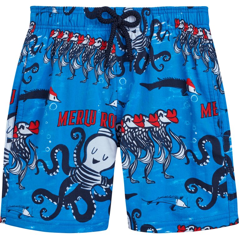 Boys Stretch Swim Shorts Au Merlu Rouge - Clothing & Accessories > Clothing > Swimwear - The Present King