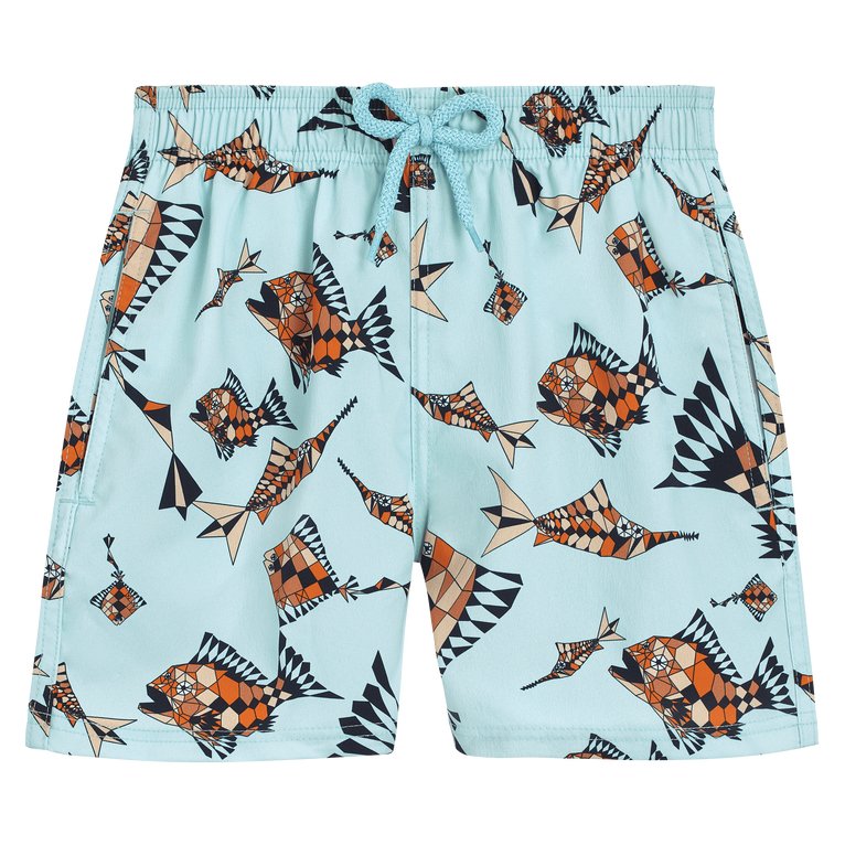 Boys Stretch Swim Shorts Vatel - Clothing & Accessories - The Present King