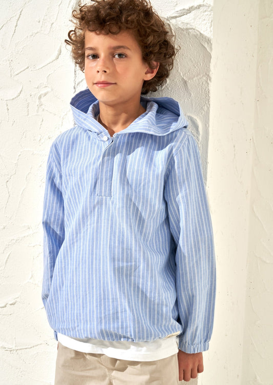 Boys Stripe Hoodie - Clothing & Accessories - The Present King